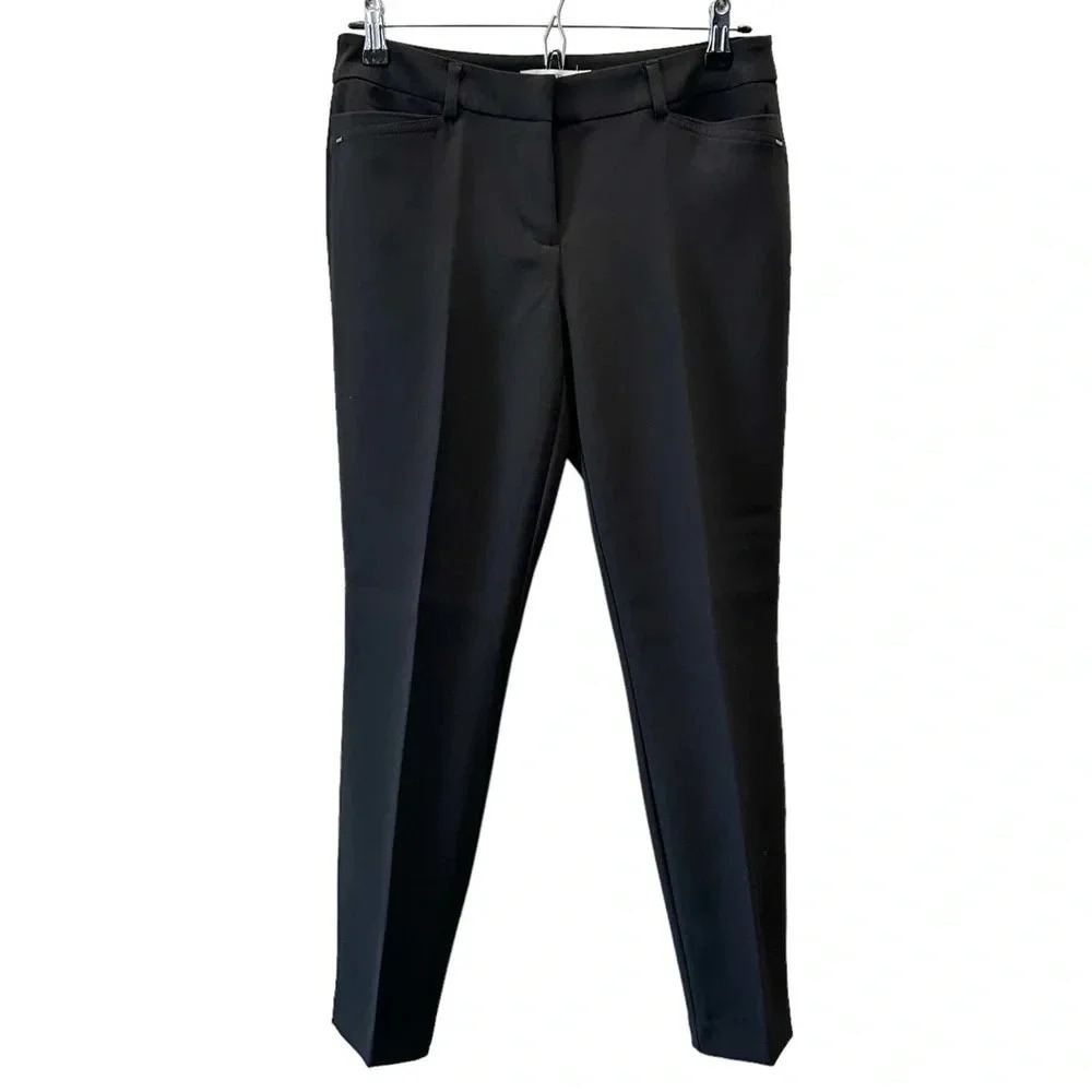 Ricki’s Slim Ankle Cropped Cigarette Pants Black Size 2 - Picture 2 of 16